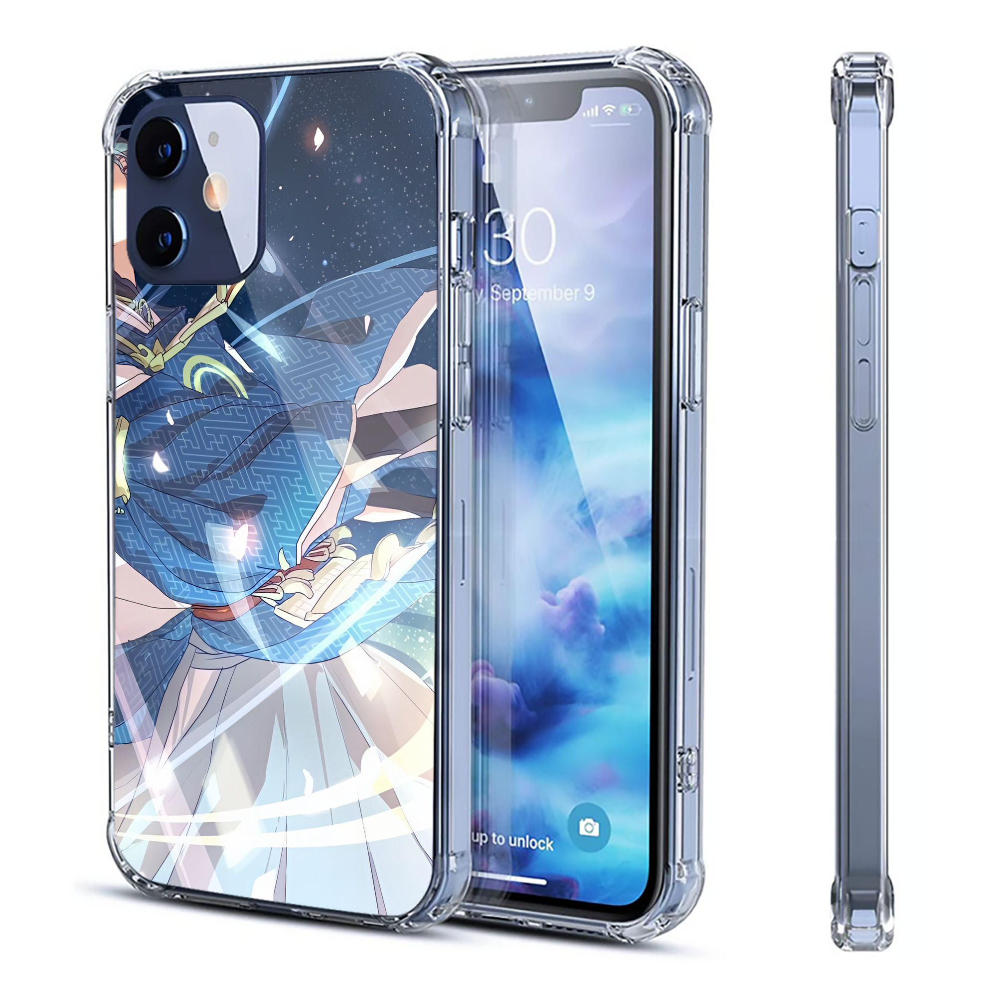 （画像用） 刀剣乱舞 Touken Ranbu 【iPhone 12シリーズ対応】透明スマホケース（クリアソフトケース）